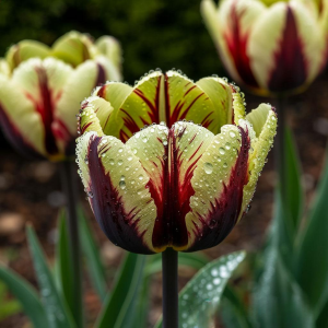 Тюльпан Литл Джем купить по цене от 590р. в интернет-магазине «Посадика» с доставкой почтой в в Вышний Волочеке и по всей России – [изображение №1].