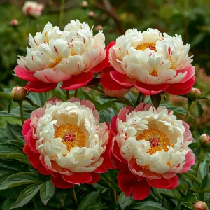 Пион Коралловый Каскад купить по цене от 490р. в интернет-магазине «Посадика» с доставкой почтой в в Вышний Волочеке и по всей России – [изображение №1].