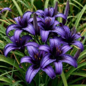 Лилейник Блю Айрис купить по цене от 324р. в интернет-магазине «Посадика» с доставкой почтой в в Вышний Волочеке и по всей России – [изображение №1].