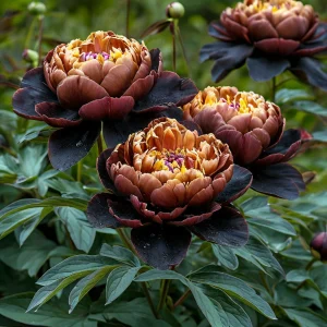 Пион Императорский Бал купить по цене от 419р. в интернет-магазине «Посадика» с доставкой почтой в в Вышний Волочеке и по всей России – [изображение №1].