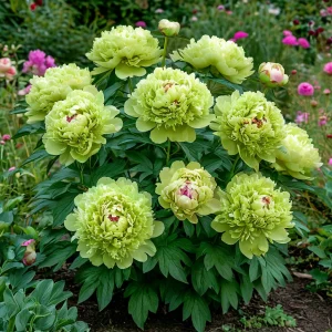 Пион Зеленые Бобы купить по цене от 610р. в интернет-магазине «Посадика» с доставкой почтой в в Вышний Волочеке и по всей России – [изображение №1].